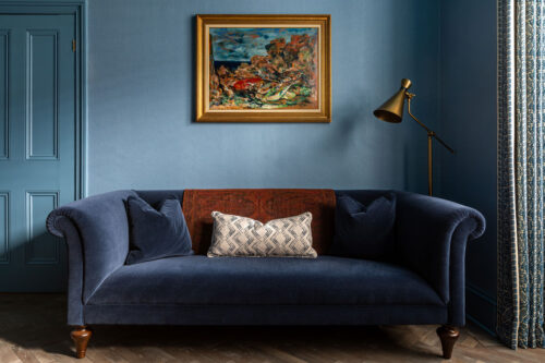 blue sofa project