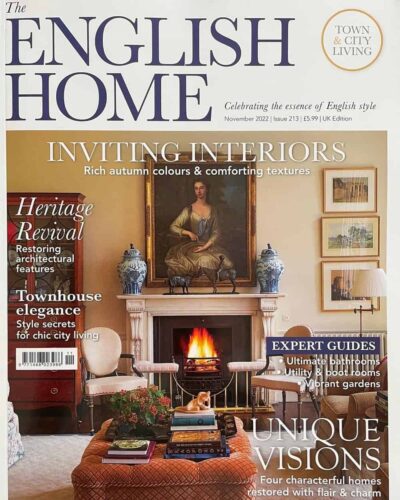 the english home front cover 2022 magazine press