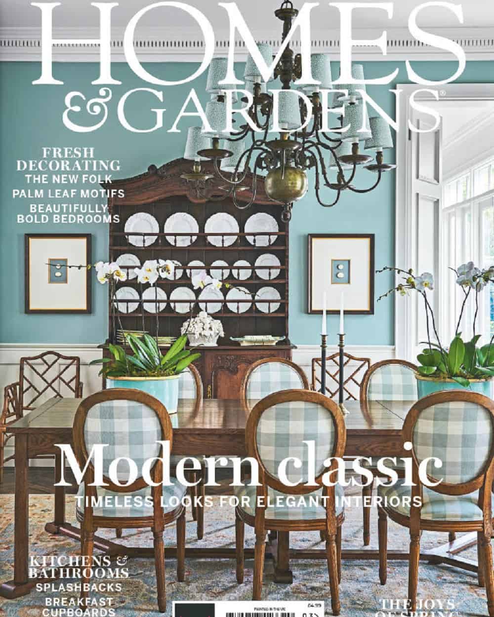 homes and gardens 2022 front cover