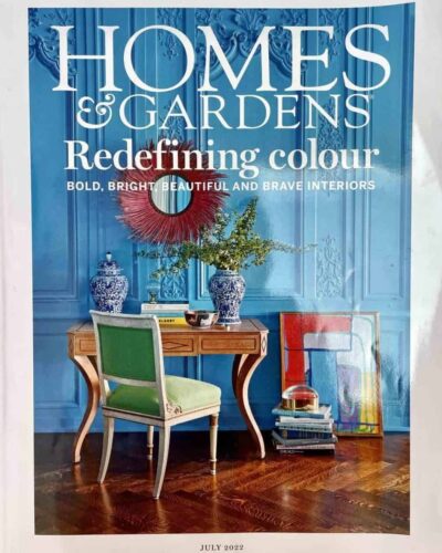 homes and gardens front cover 2022